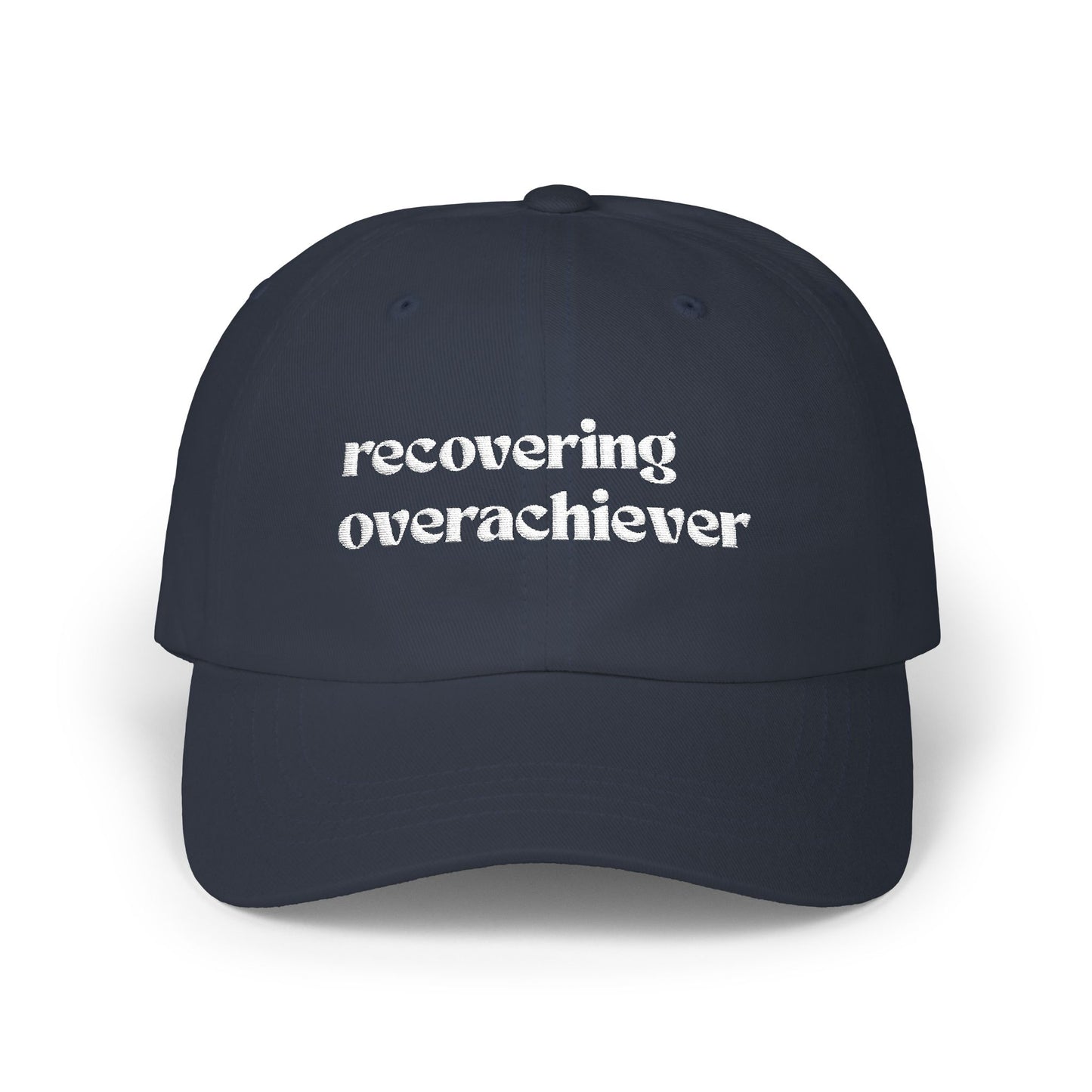 recovering overachiever hat