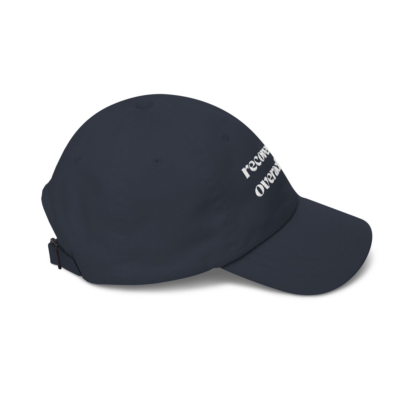 recovering overachiever hat