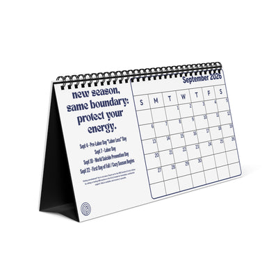 the productily 2026 desktop calendar